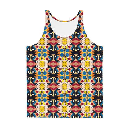 DMV 1599 Vintage Artsy Unisex Tank Top