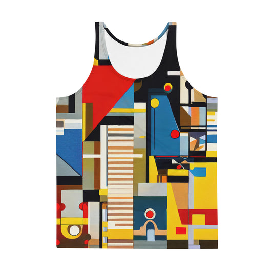 DMV 1983 Abstract Art Unisex Tank Top