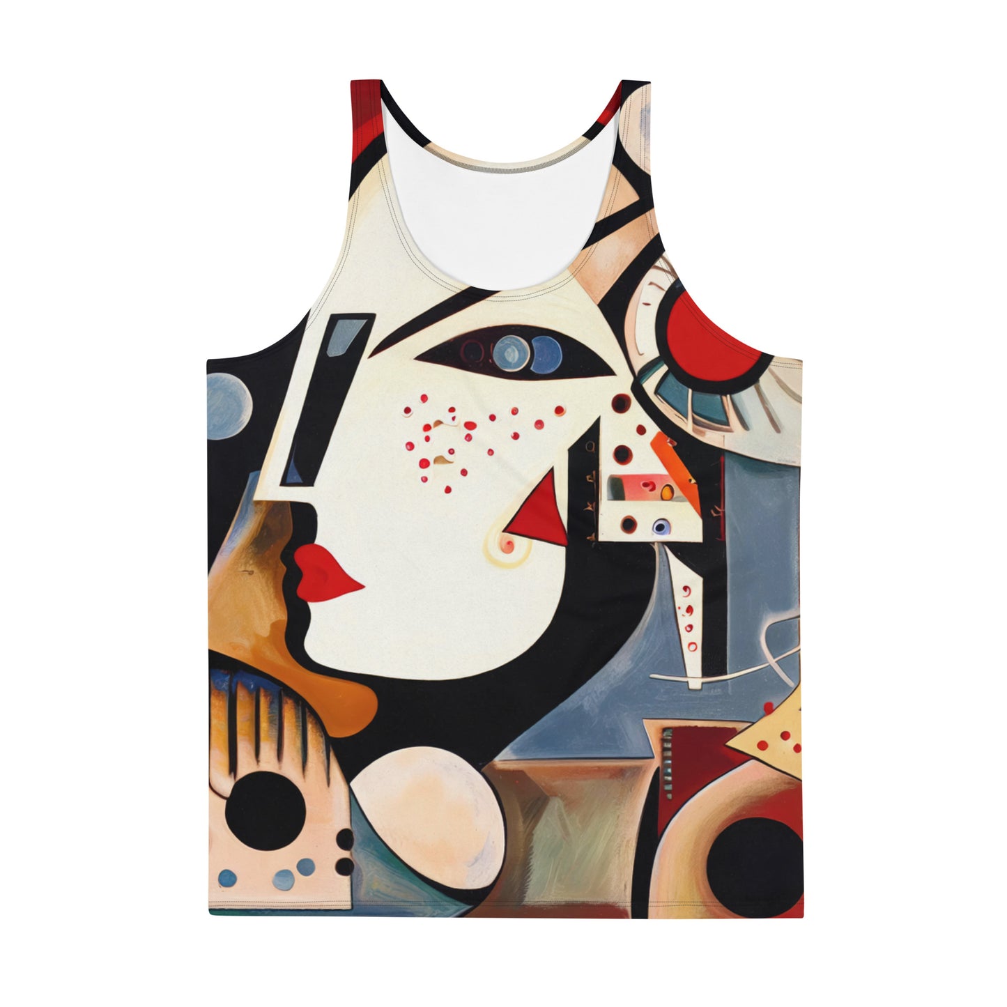 DMV 0769 Retro Art Unisex Tank Top