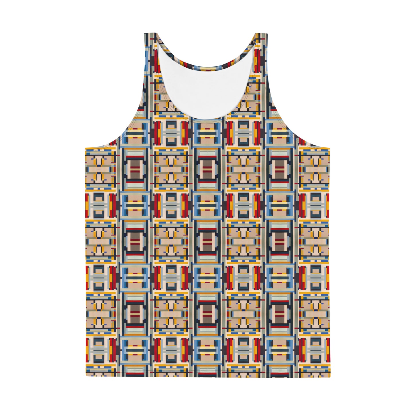 DMV 1725 Geo Boho Unisex Tank Top