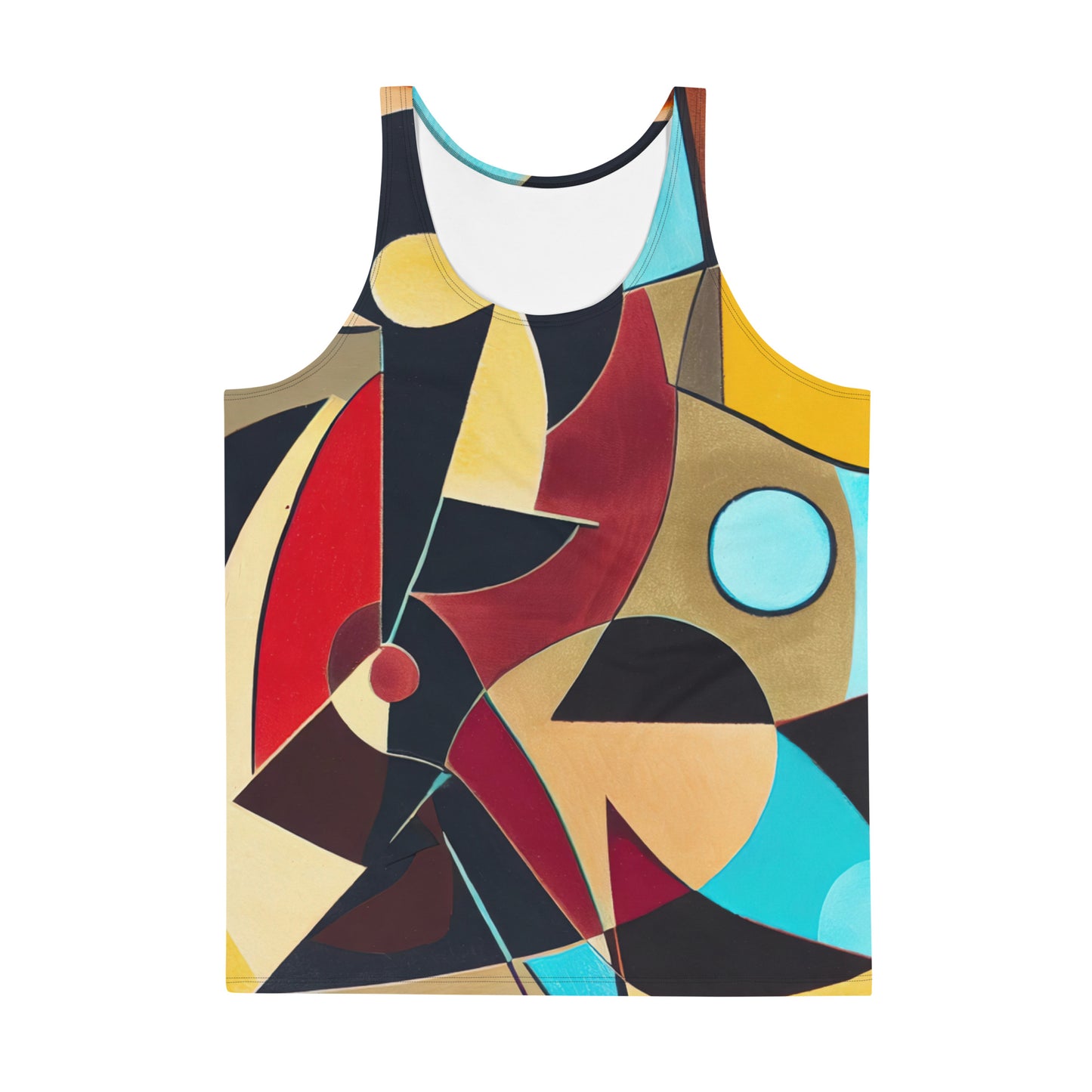 DMV 1076 Abstract Art Unisex Tank Top