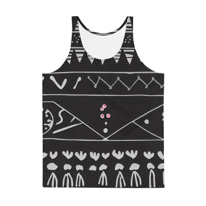 DMV 0843 Boho Unisex Tank Top