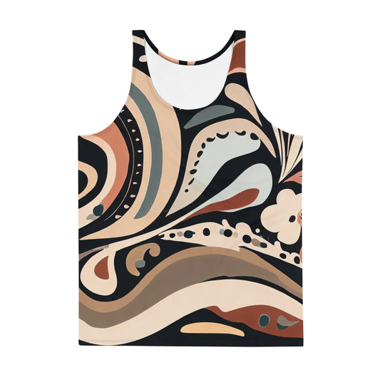 DMV 1374 Boho Unisex Tank Top