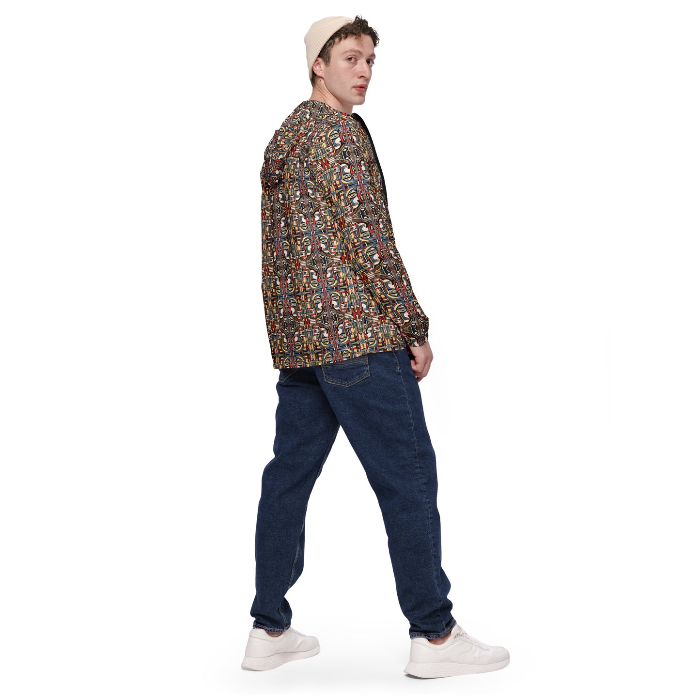 DMV 0283 Chic Boho Men’s windbreaker