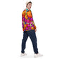 DMV 0238 Floral Men’s windbreaker