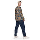 DMV 0275 Conceptual Artsy Men’s windbreaker