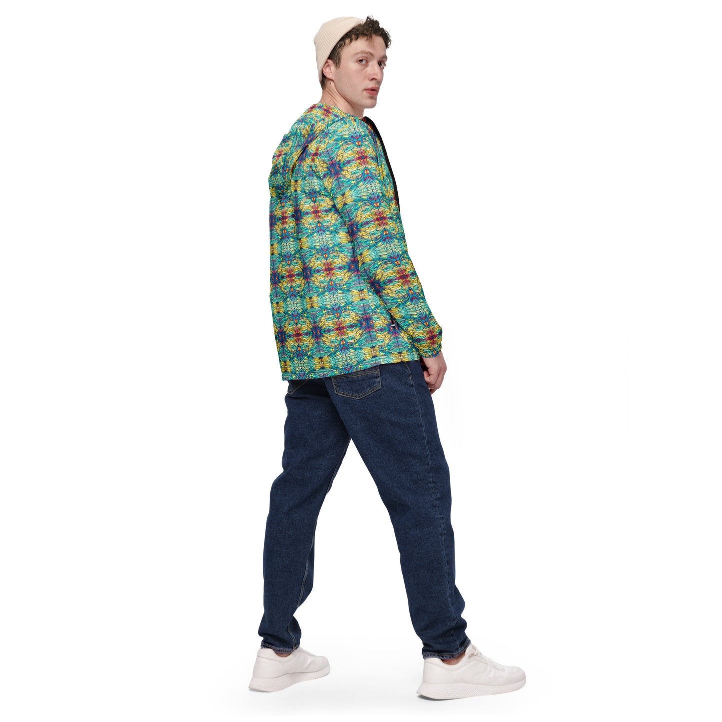 DMV 0231 Chic Boho Men’s windbreaker