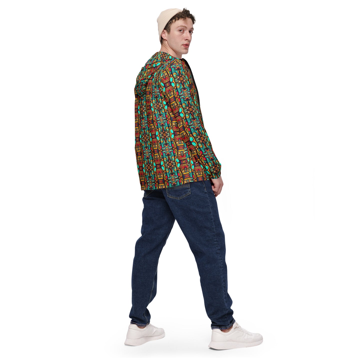 DMV 0074 Psy Artsy Men’s windbreaker