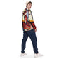 DMV 0067 Abstract Art Men’s windbreaker