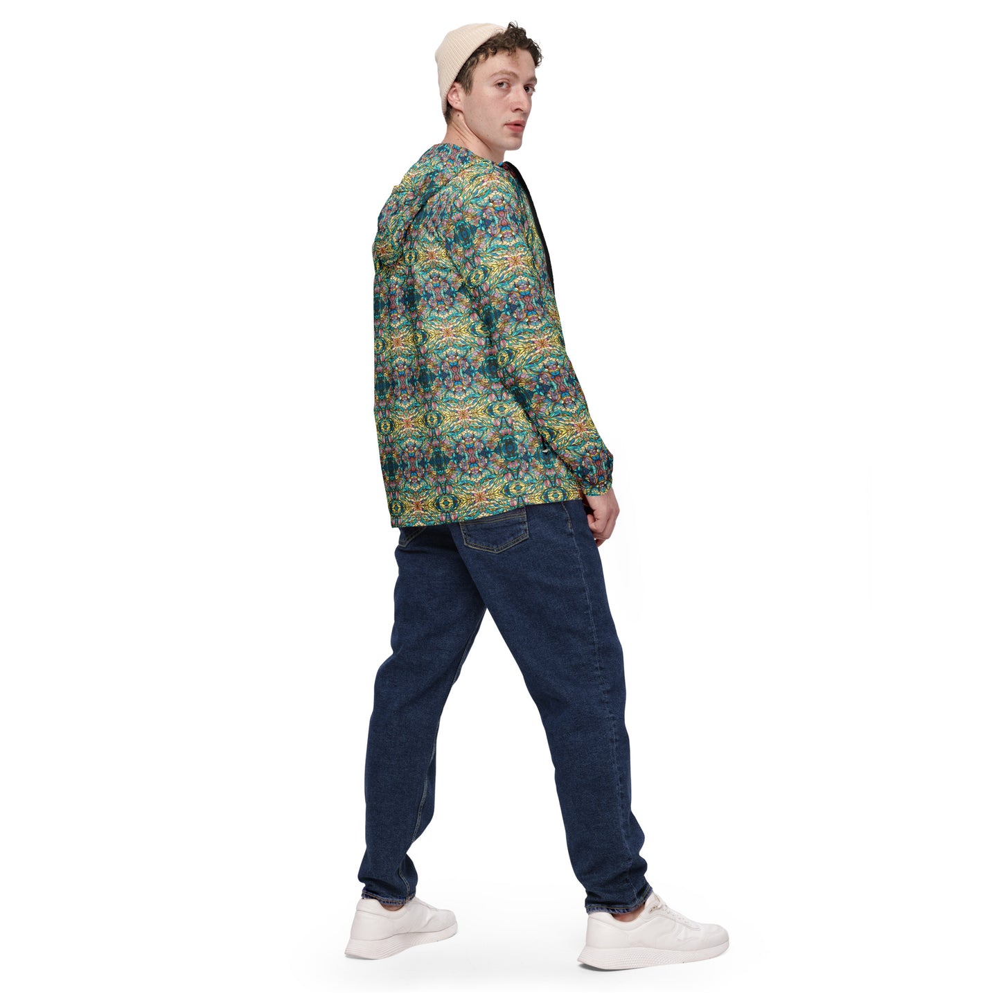 DMV 0049 Chic Boho Men’s windbreaker