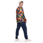 DMV 0043 Floral Men’s windbreaker