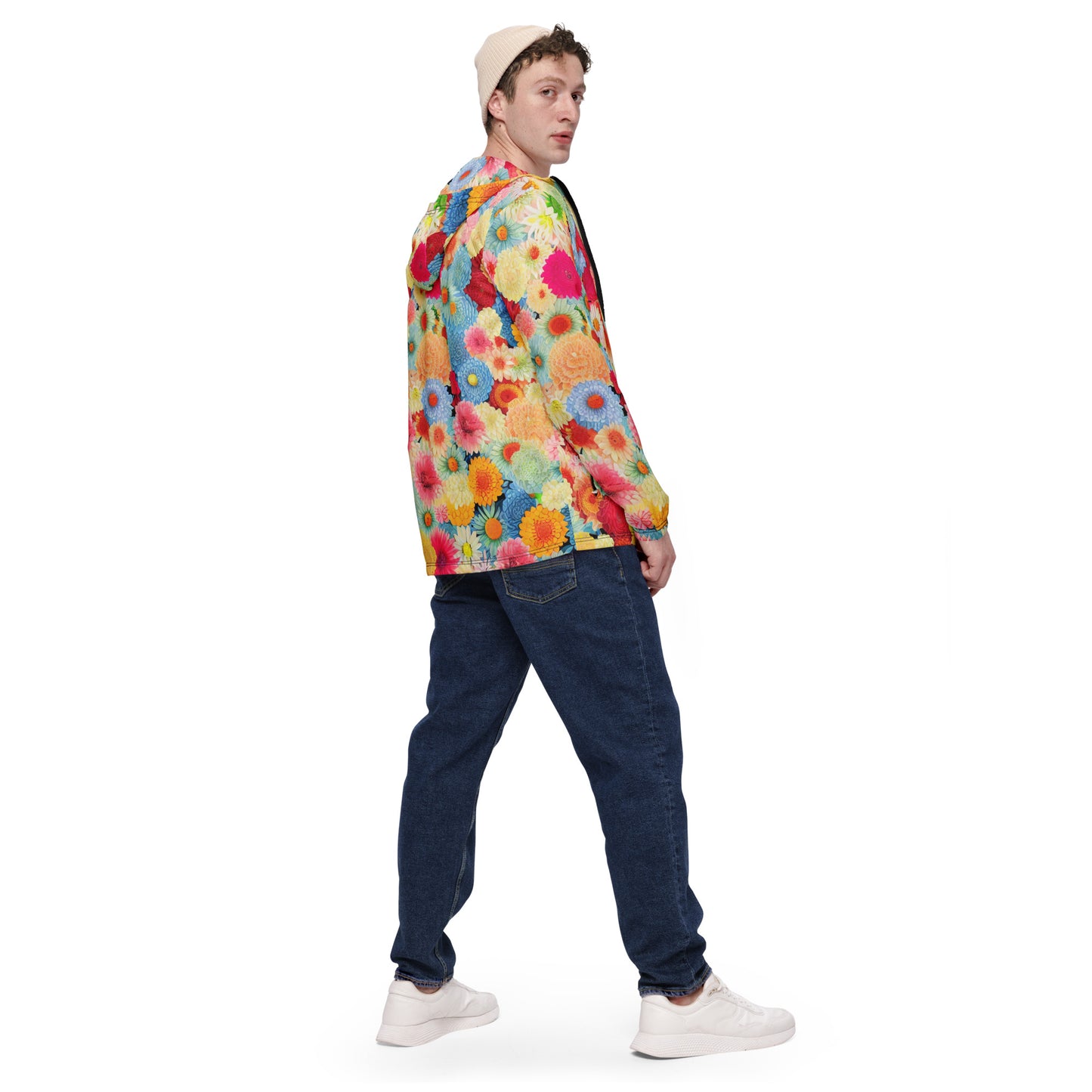 DMV 0106 Floral Men’s windbreaker