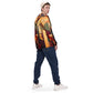 DMV 0251 Abstract Art Men’s windbreaker