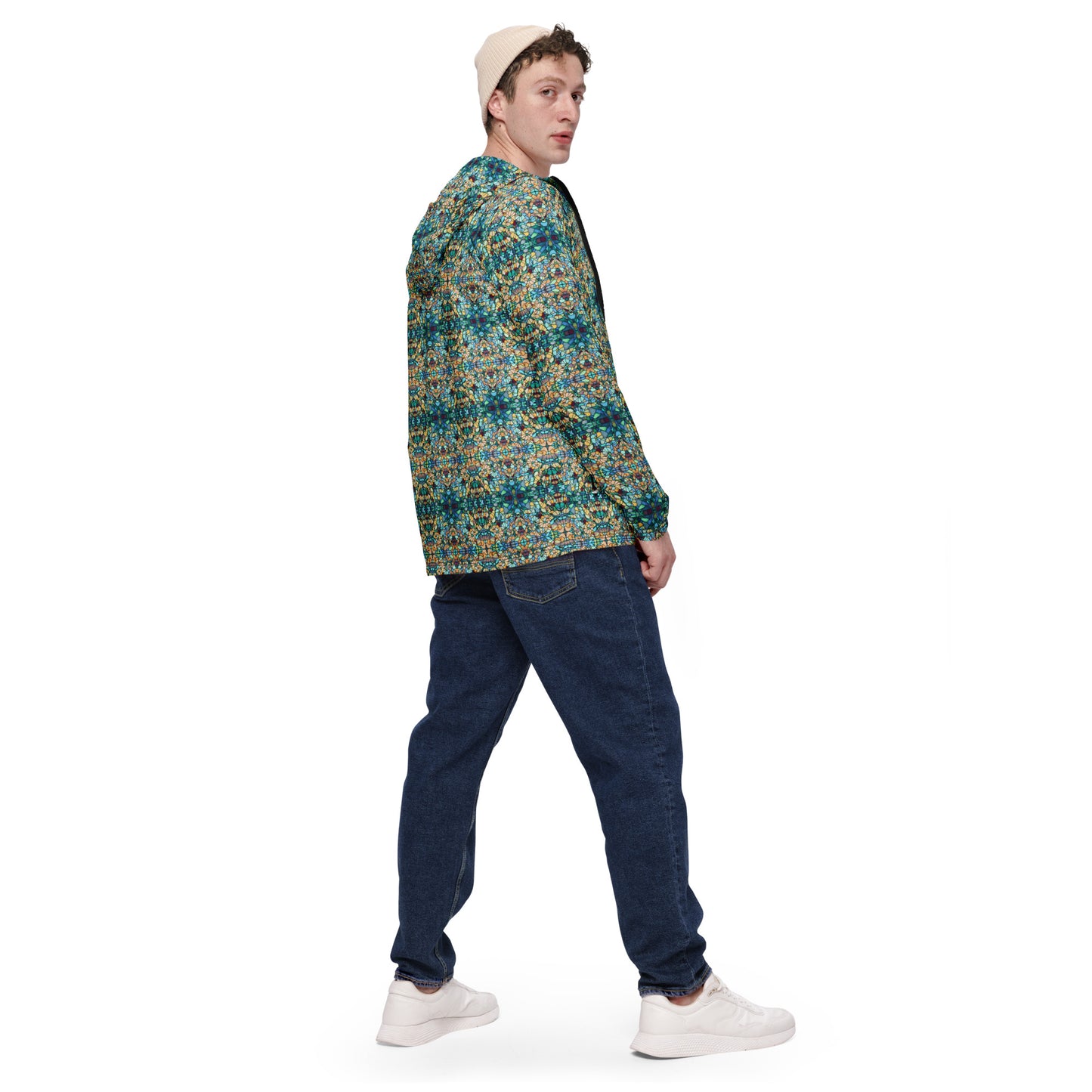 DMV 0254 Chic Boho Men’s windbreaker