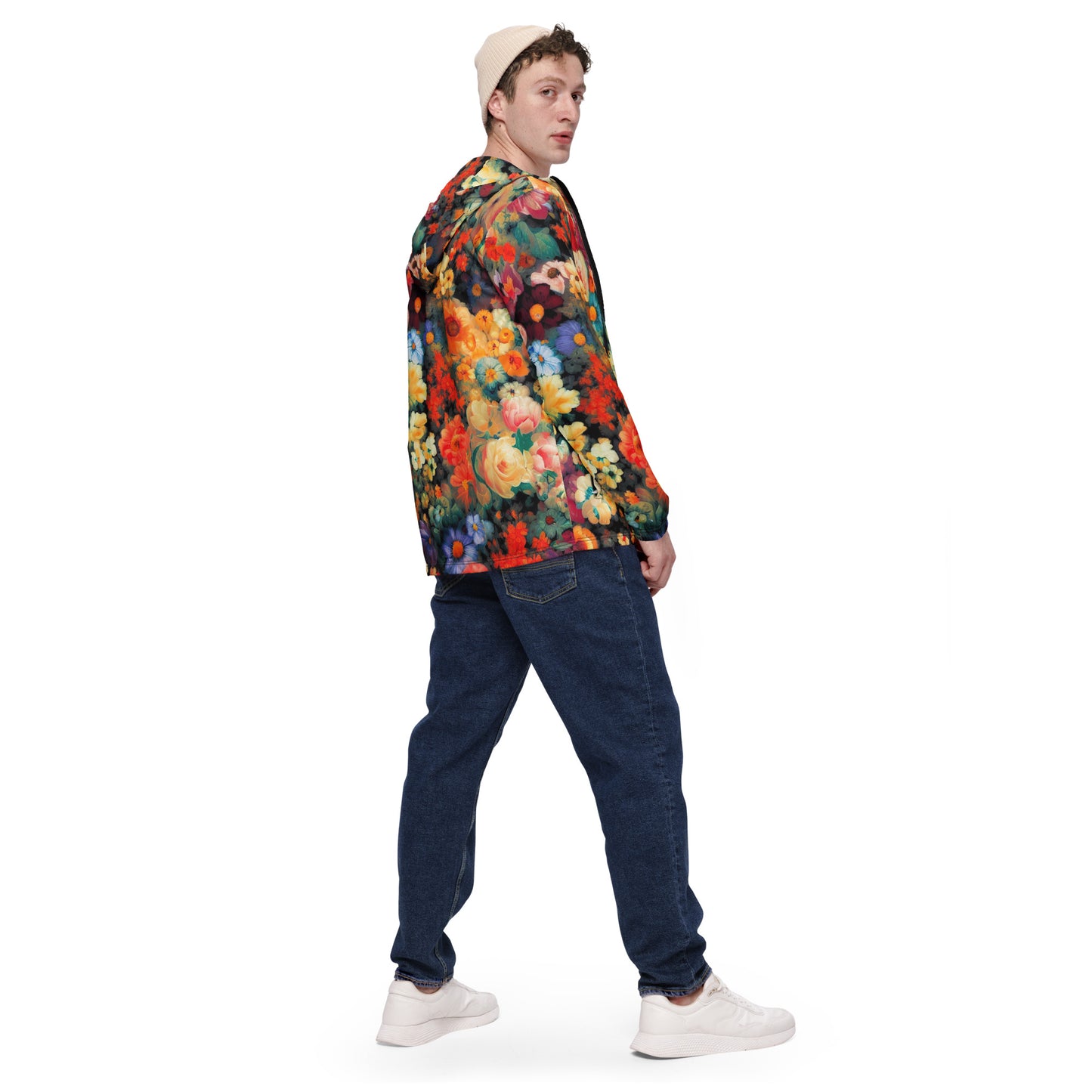 DMV 0150 Floral Men’s windbreaker