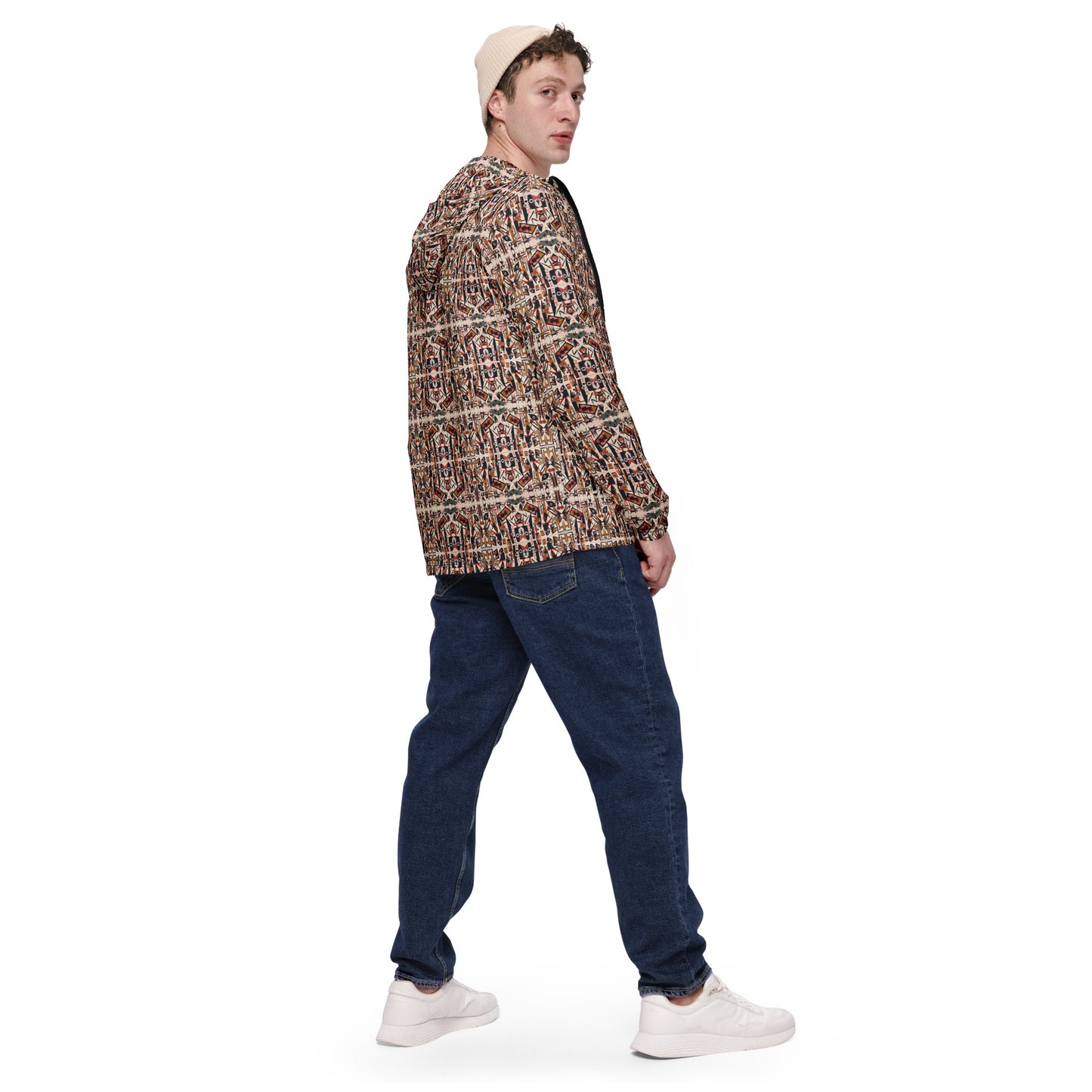 DMV 0432 Classic Boho Men’s windbreaker