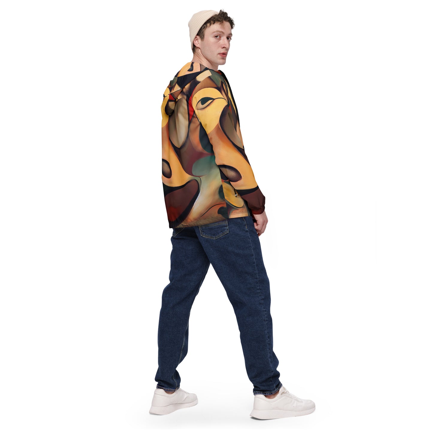 DMV 2016 Abstract Art Men’s windbreaker