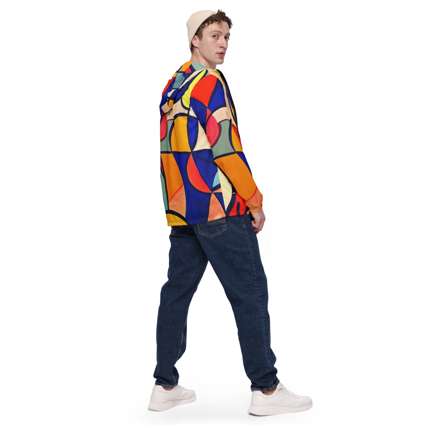 DMV 2010 Abstract Art Men’s windbreaker