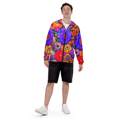 DMV 0220 Floral Men’s windbreaker