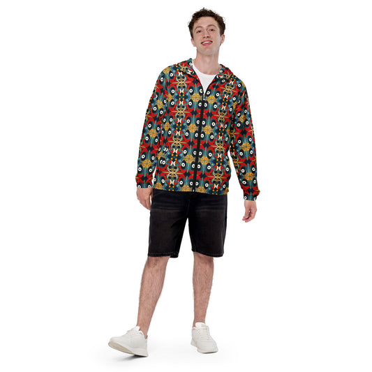 DMV 0269 Vintage Artsy Men’s windbreaker