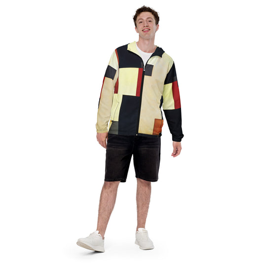 DMV 0212 Abstract Art Men’s windbreaker