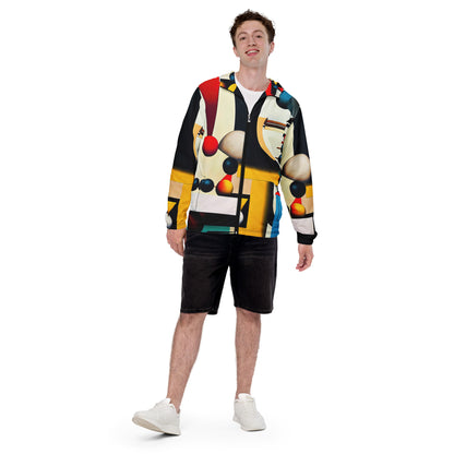 DMV 0055 Retro Art Men’s windbreaker