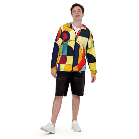 DMV 0024 Abstract Art Men’s windbreaker