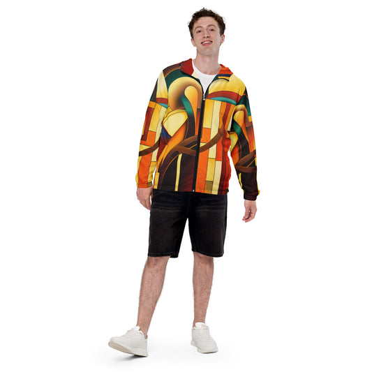 DMV 0048 Retro Art Men’s windbreaker