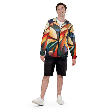 DMV 0015 Abstract Art Men’s windbreaker