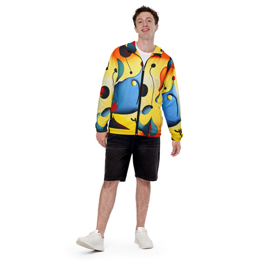 DMV 0098 Retro Art Men’s windbreaker