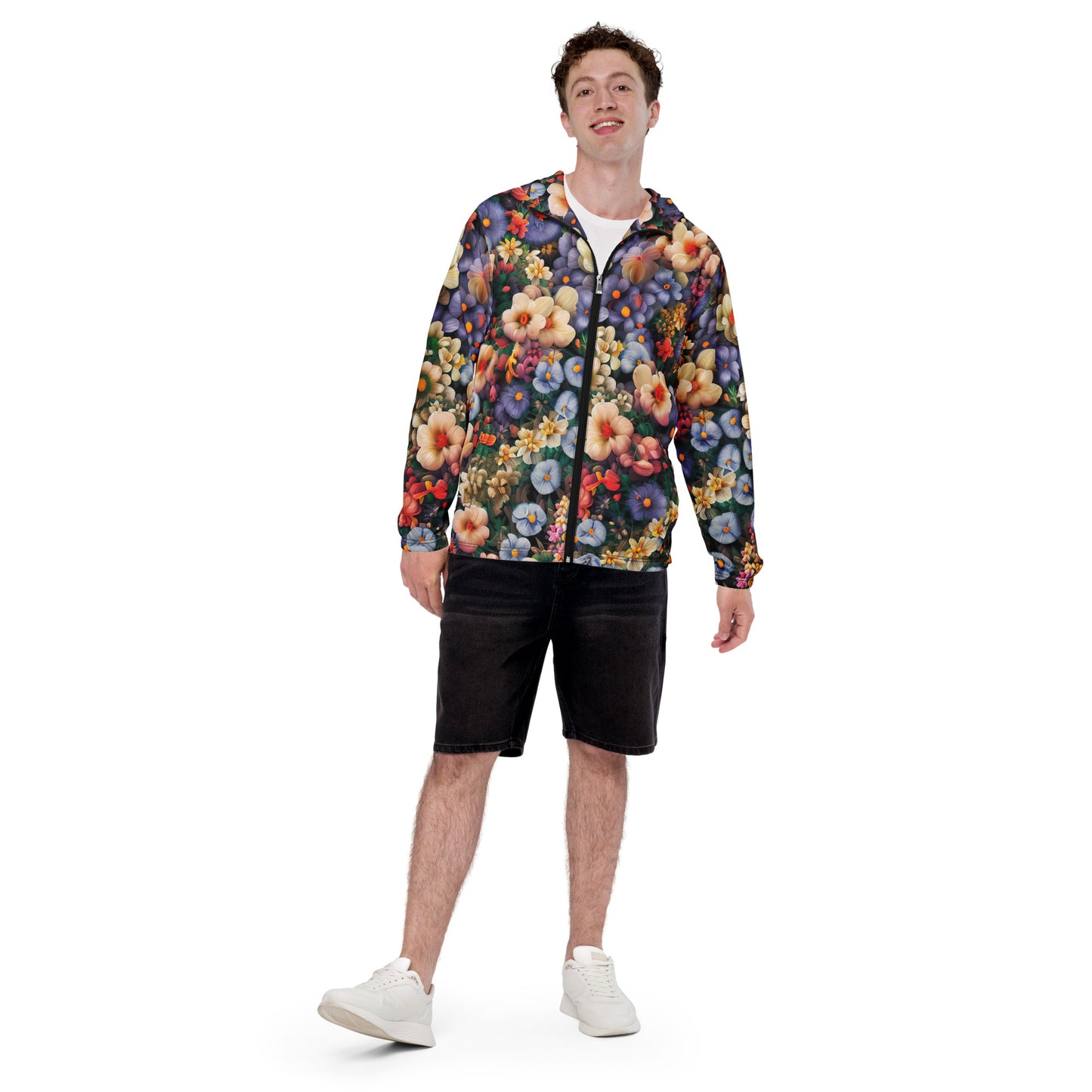 DMV 0114 Floral Men’s windbreaker