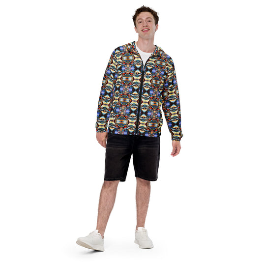 DMV 0221 Conceptual Artsy Men’s windbreaker