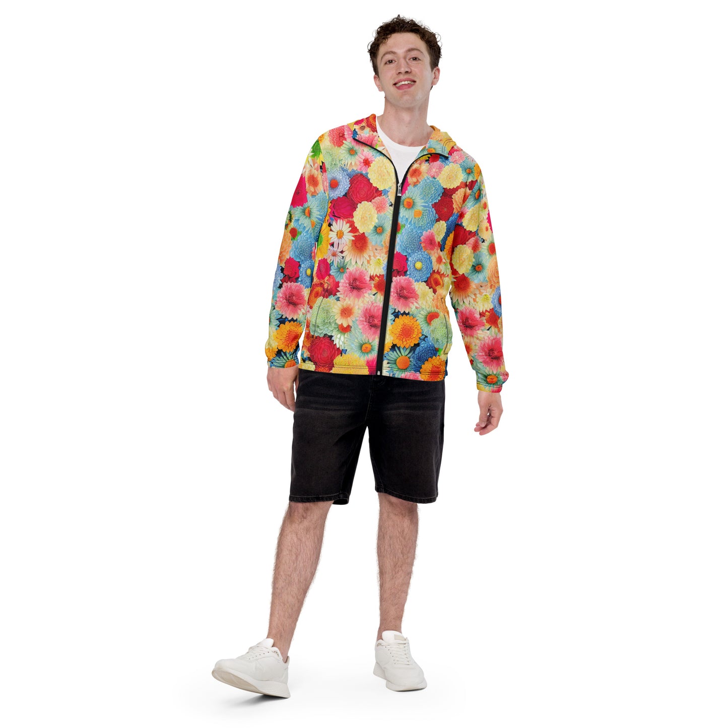 DMV 0106 Floral Men’s windbreaker