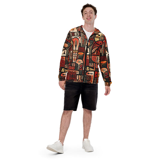 DMV 0107 Retro Art Men’s windbreaker