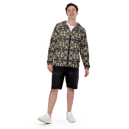 DMV 0133 Conceptual Artsy Men’s windbreaker