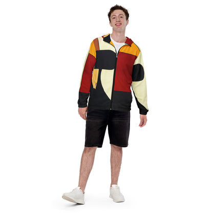 DMV 1354 Abstract Art Men’s windbreaker