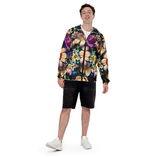 DMV 0206 Floral Men’s windbreaker