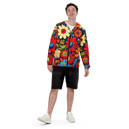 DMV 0178 Floral Men’s windbreaker