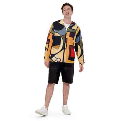 DMV 0168 Abstract Art Men’s windbreaker