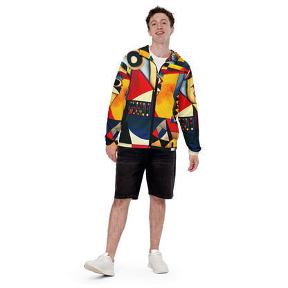 DMV 0187 Retro Art Men’s windbreaker