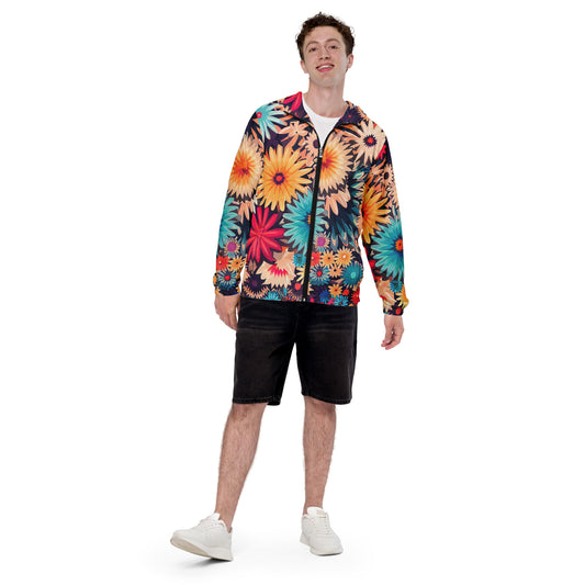 DMV 0404 Floral Men’s windbreaker