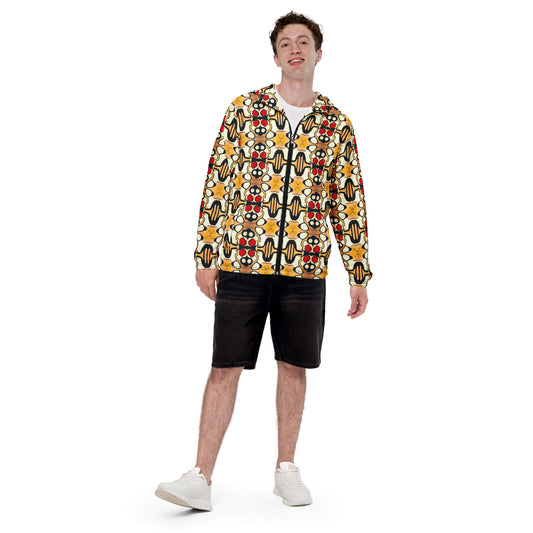 DMV 0204 Vintage Artsy Men’s windbreaker