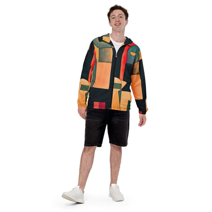 DMV 1344 Abstract Art Men’s windbreaker