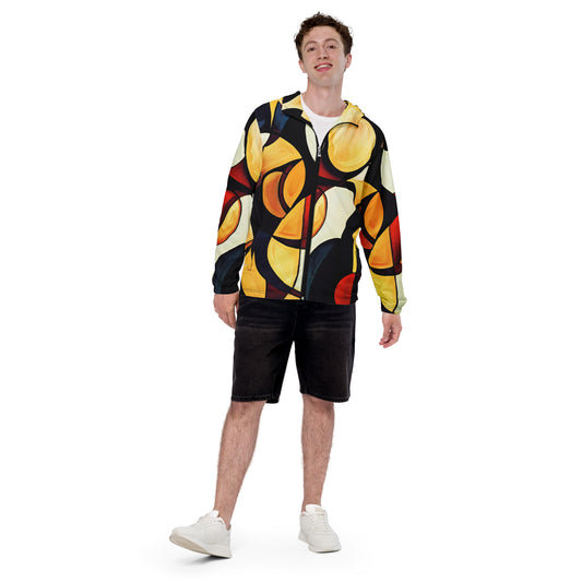 DMV 0195 Retro Art Men’s windbreaker