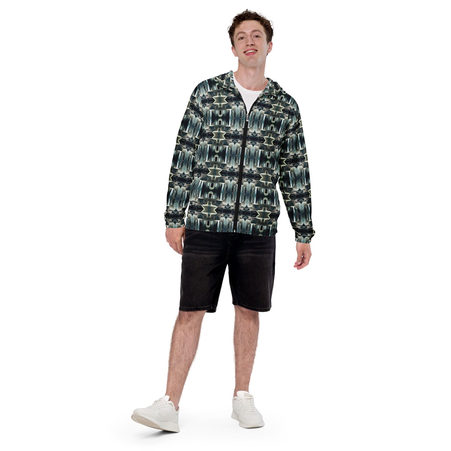 DMV 0414 Conceptual Artsy Men’s windbreaker