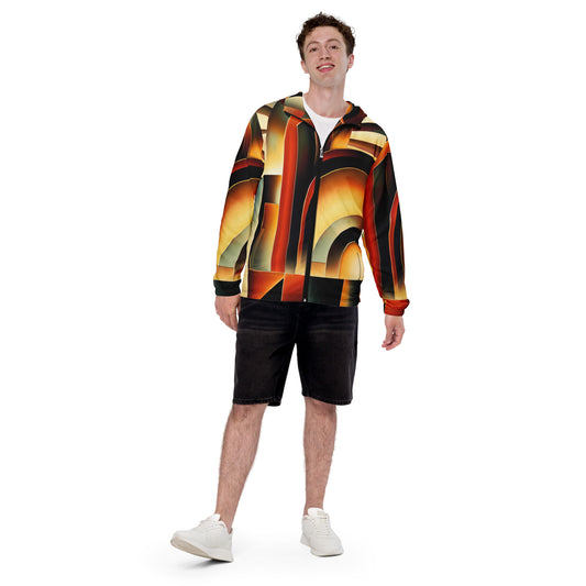 DMV 0261 Retro Art Men’s windbreaker