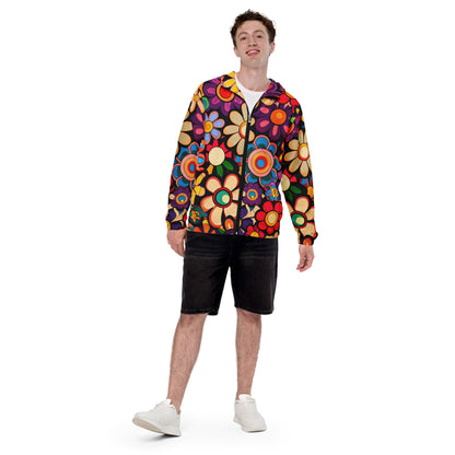 DMV 0981 Floral Men’s windbreaker