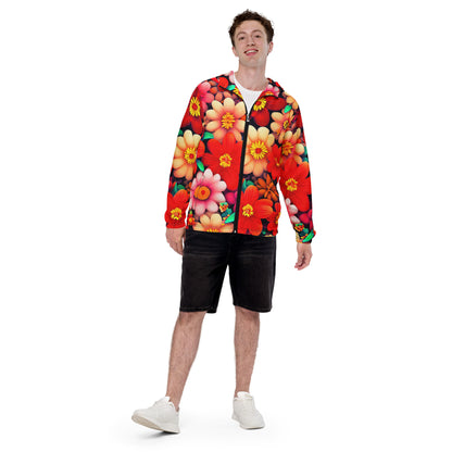 DMV 0324 Floral Men’s windbreaker