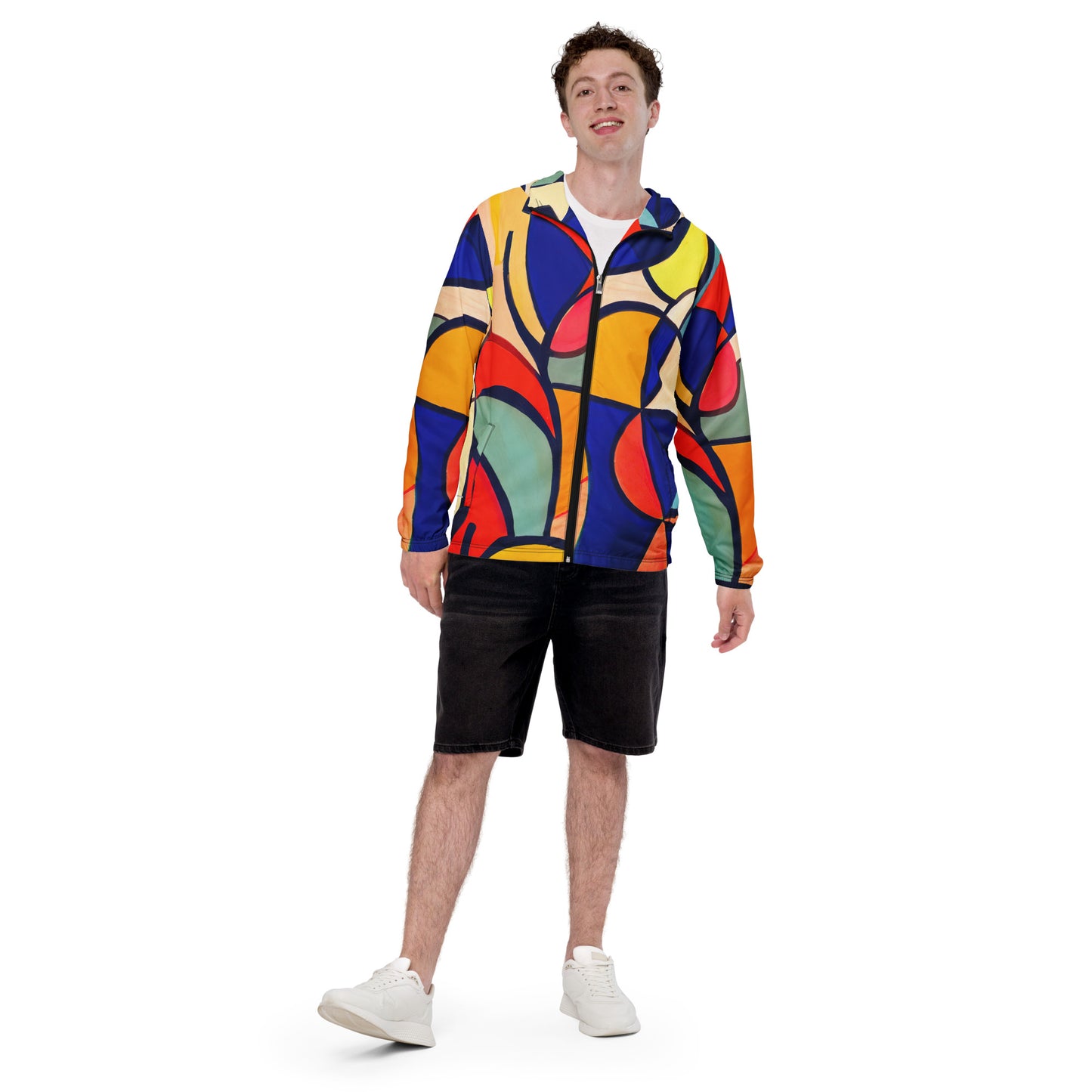 DMV 2010 Abstract Art Men’s windbreaker