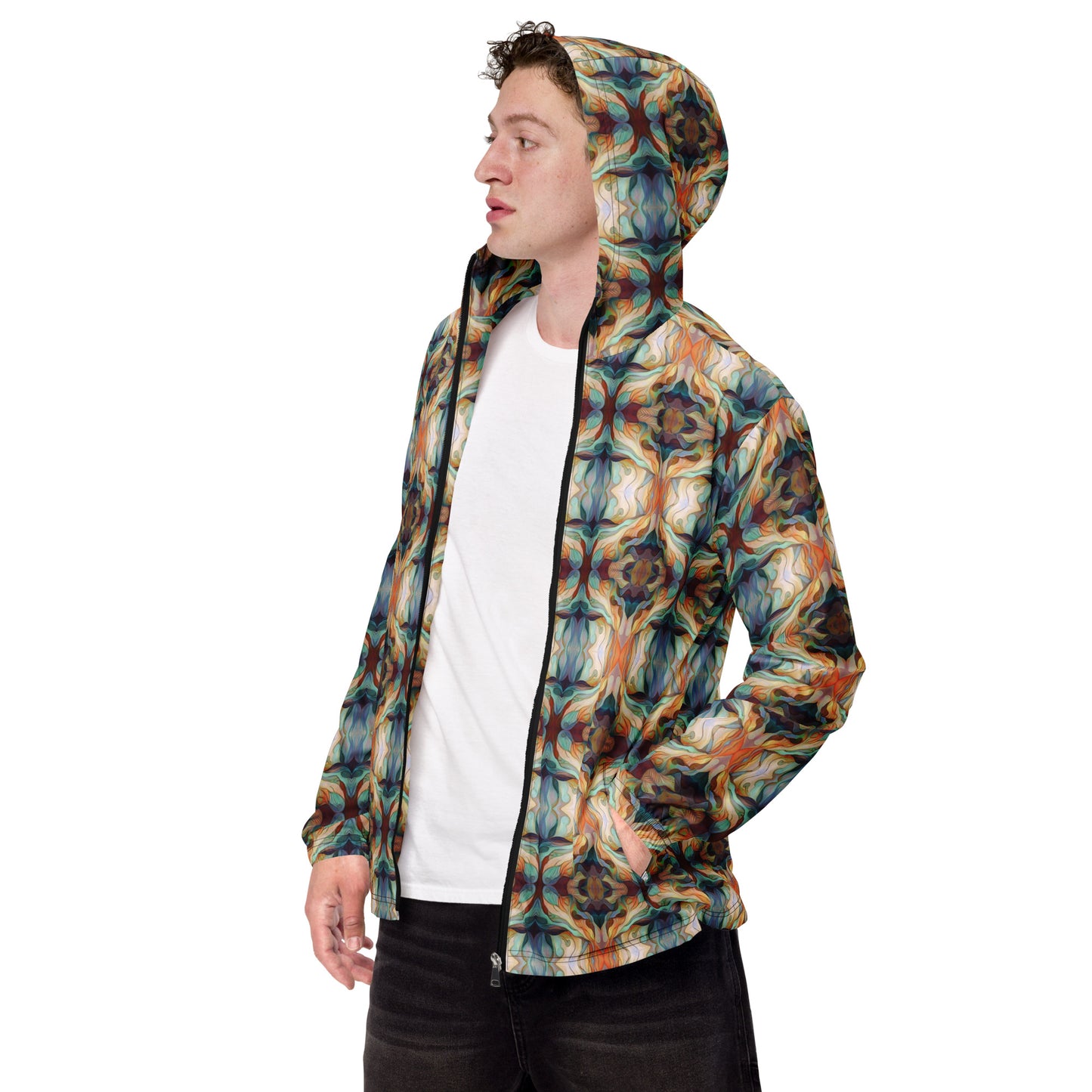 DMV 0273 Chic Boho Men’s windbreaker